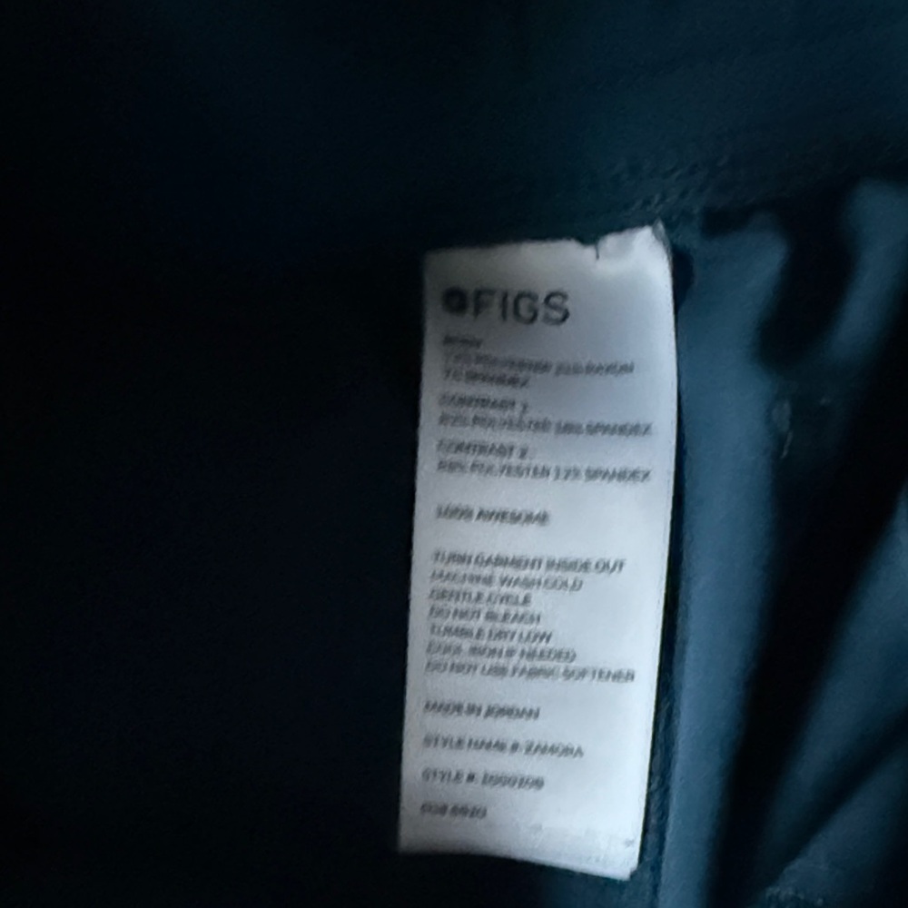 Figs “reef” Scrub set - Picture 6 of 7